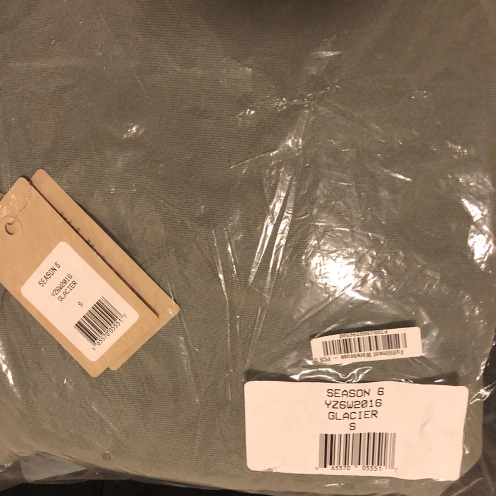 Yeezy Season 6 Hoodie In Sealed Package From Warehouse Small Glacier